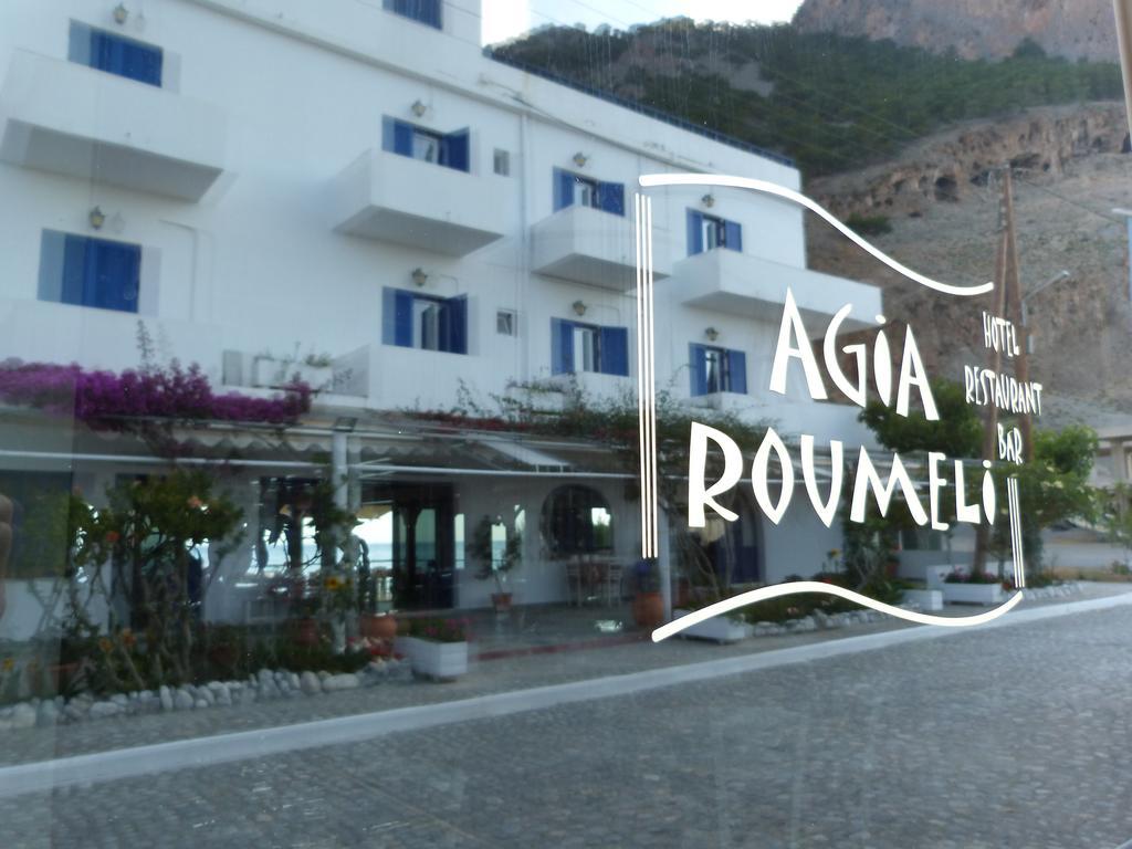 Agia Roumeli Hotel Exteriör bild